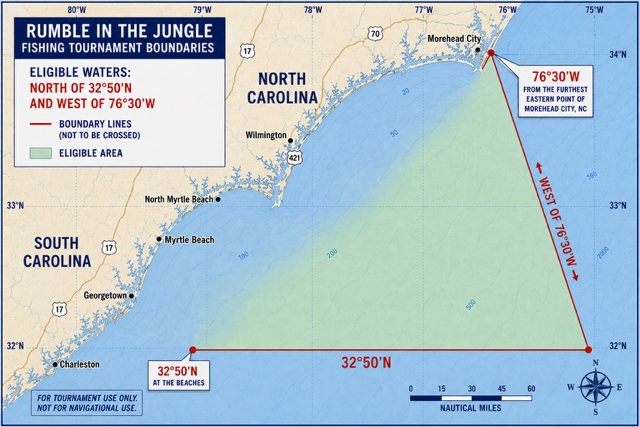 Rumble in the Jungle boundaries.